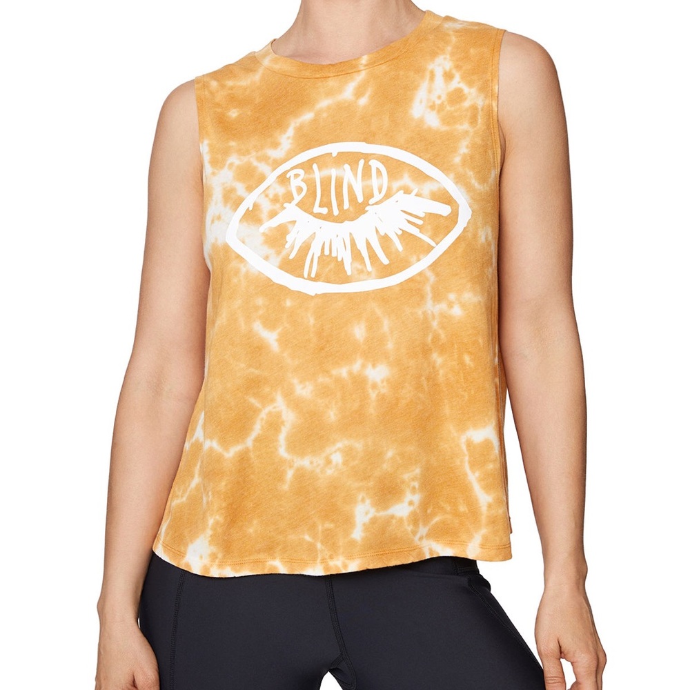 Betsey Johnson Love Is Blind Tank Top